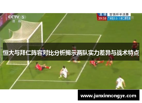 恒大与拜仁阵容对比分析揭示两队实力差异与战术特点